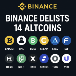 Binance Delists 14 Altcoins; Spot Pairs Scheduled To End On April 16, 2025